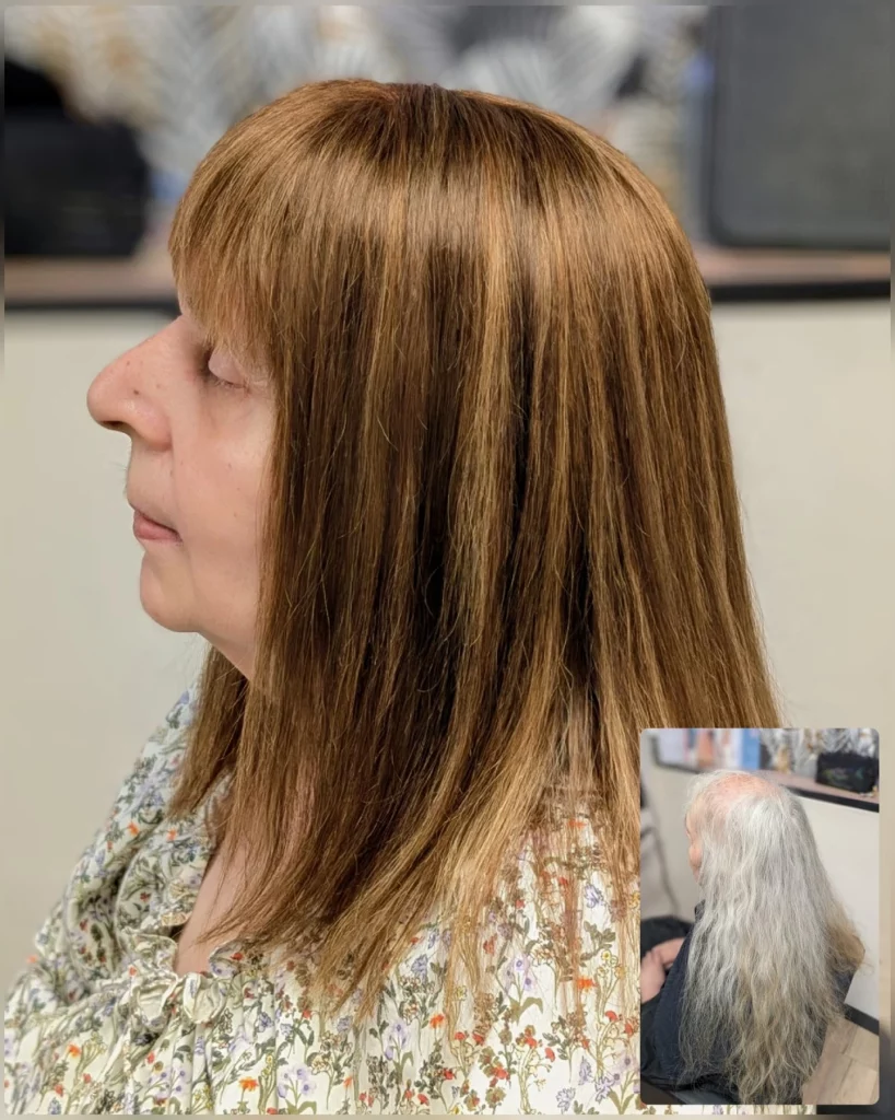 latelier-du-cheveu90 - femme de profil portant des compléments capillaires